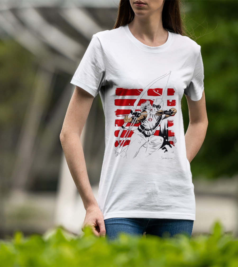 GI Joe Storm Shadow Cobra Commander Archery Ninja Master T-Shirt