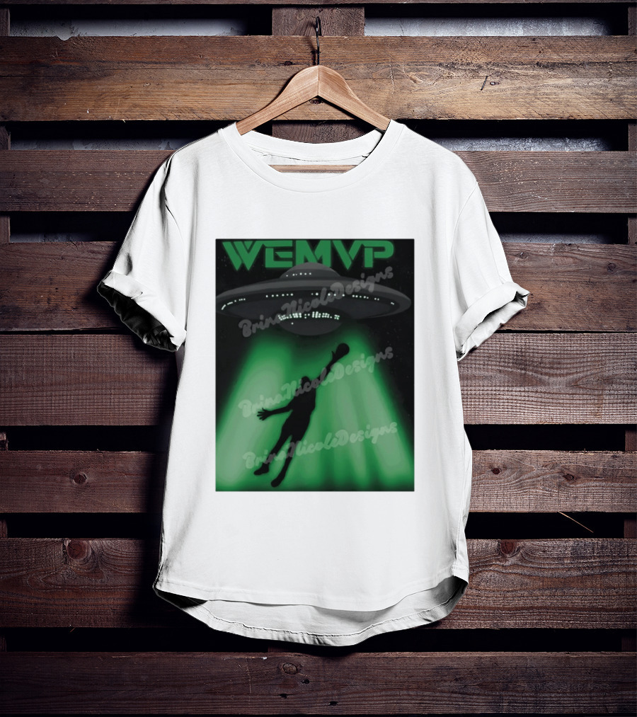 WEMVP Wemby Alien UFO San Antonio Spurs Basketball NBA 2026 T-Shirt
