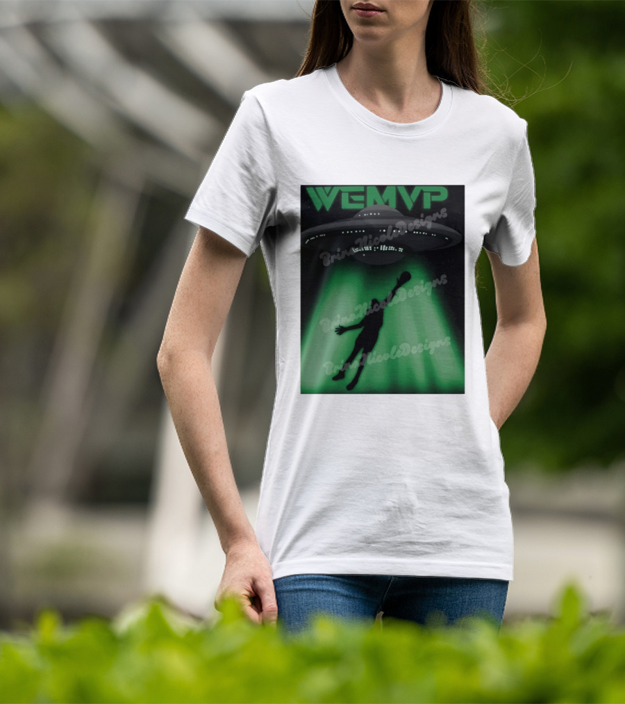 WEMVP Wemby Alien UFO San Antonio Spurs Basketball NBA 2026 T-Shirt