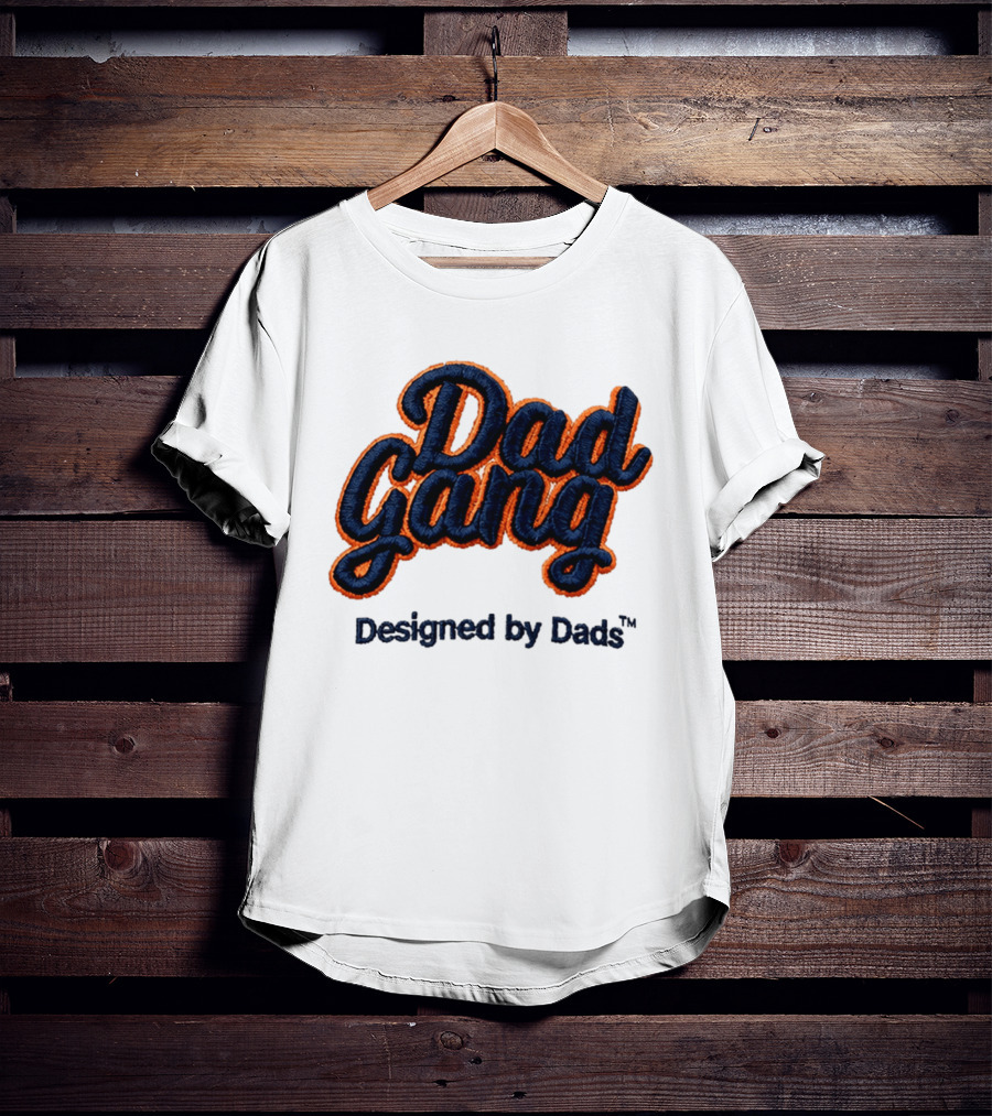 2026 Detroit Tigers Dad Gang Hat Giveaway Dad Gang Designed By Dads T-Shirt