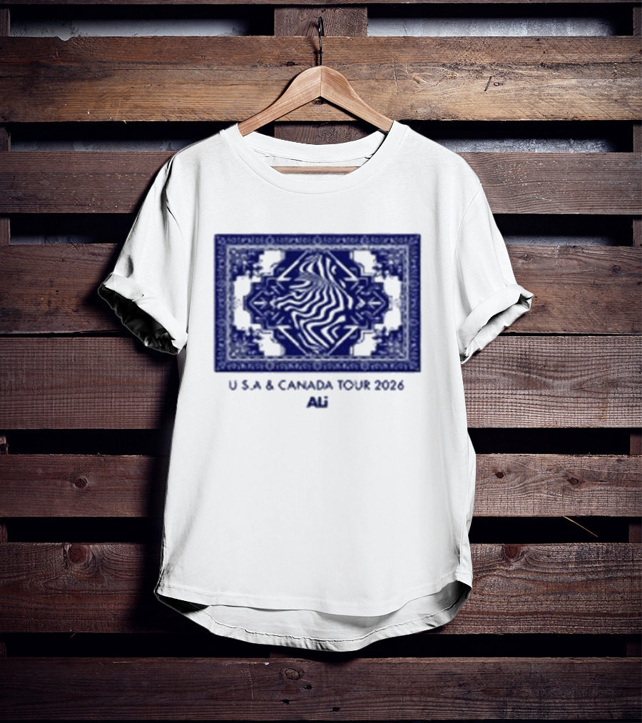 Ali USA & Canada Tour 2026 T-Shirt