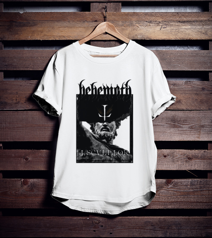 Behemoth I Sculptor Of Aeons And Worlds Statue Of Power T-Shirt