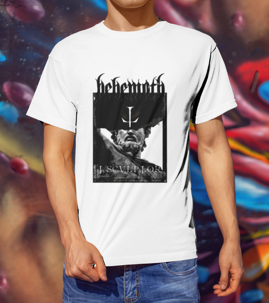 Behemoth I Sculptor Of Aeons And Worlds Statue Of Power T-Shirt