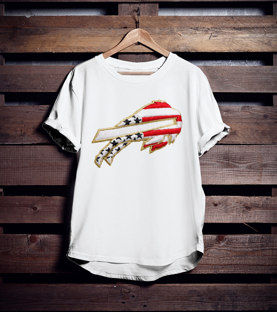 Bills America 250th Anniversary Stars And Stripes T-Shirt