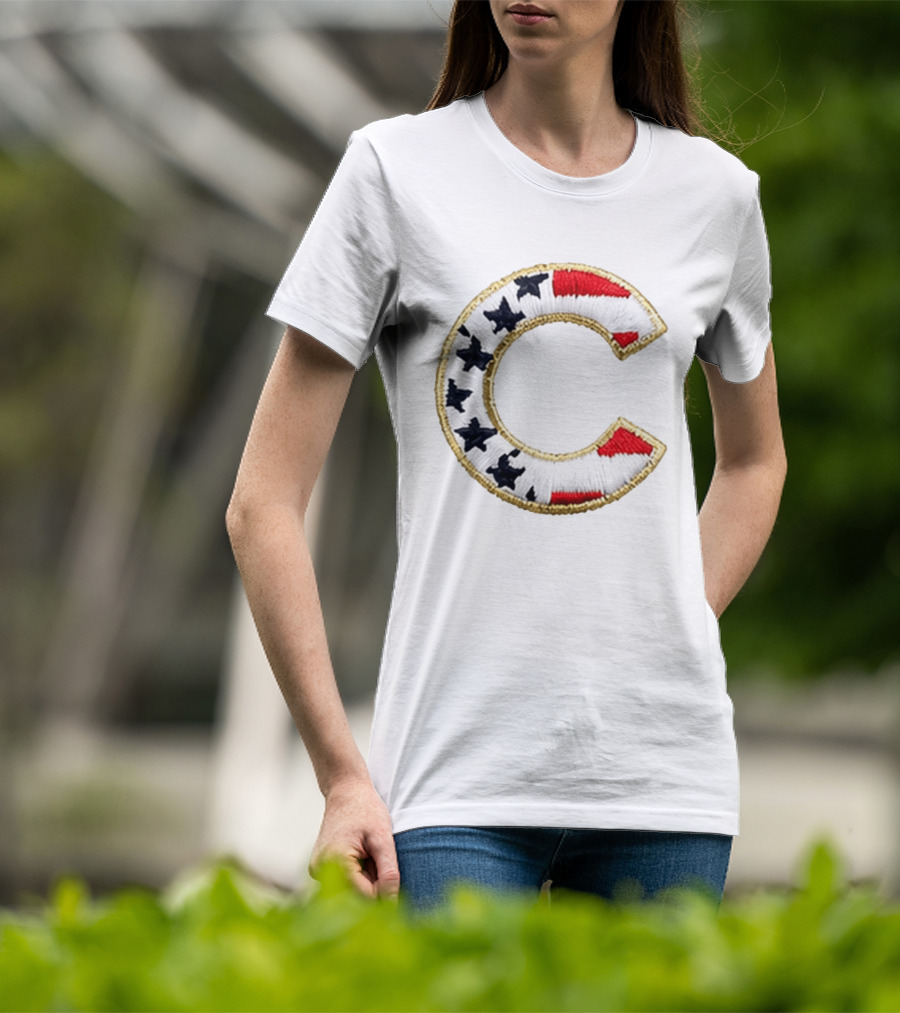 Chicago Cubs America 250th Anniversary Stars And Stripes T-Shirt