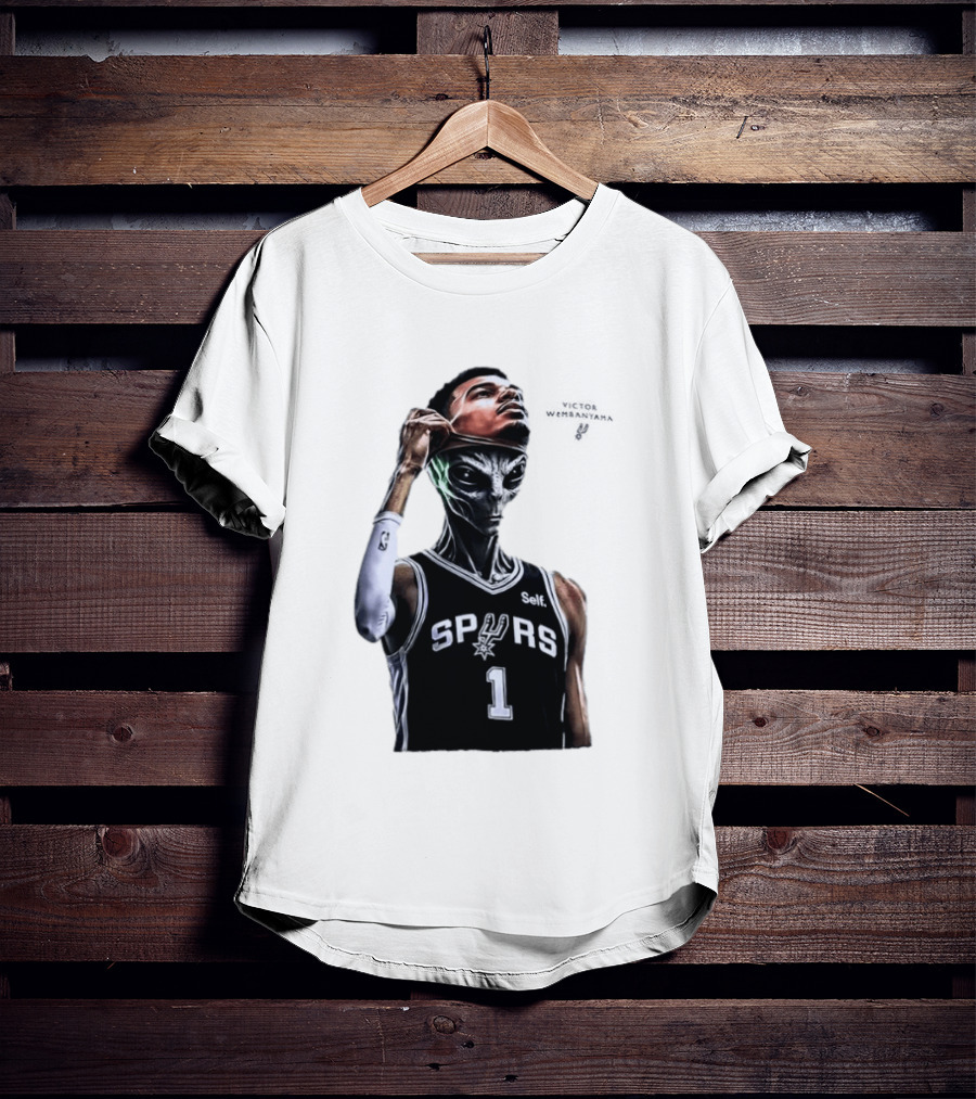 Victor Wembanyama San Antonio Spurs Self Propelled Success 2023 NBA Rookie Of The Year T-Shirt