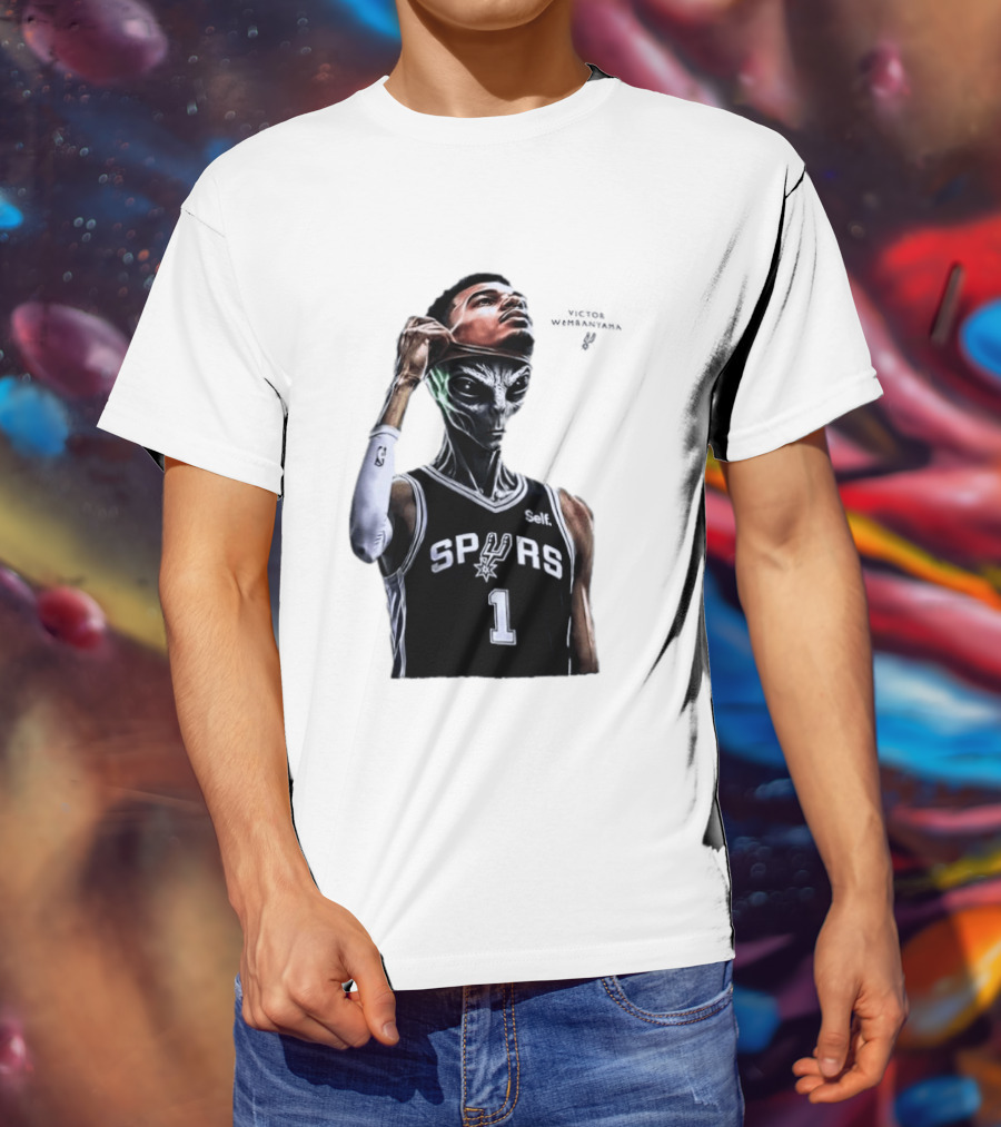 Victor Wembanyama San Antonio Spurs Self Propelled Success 2023 NBA Rookie Of The Year T-Shirt
