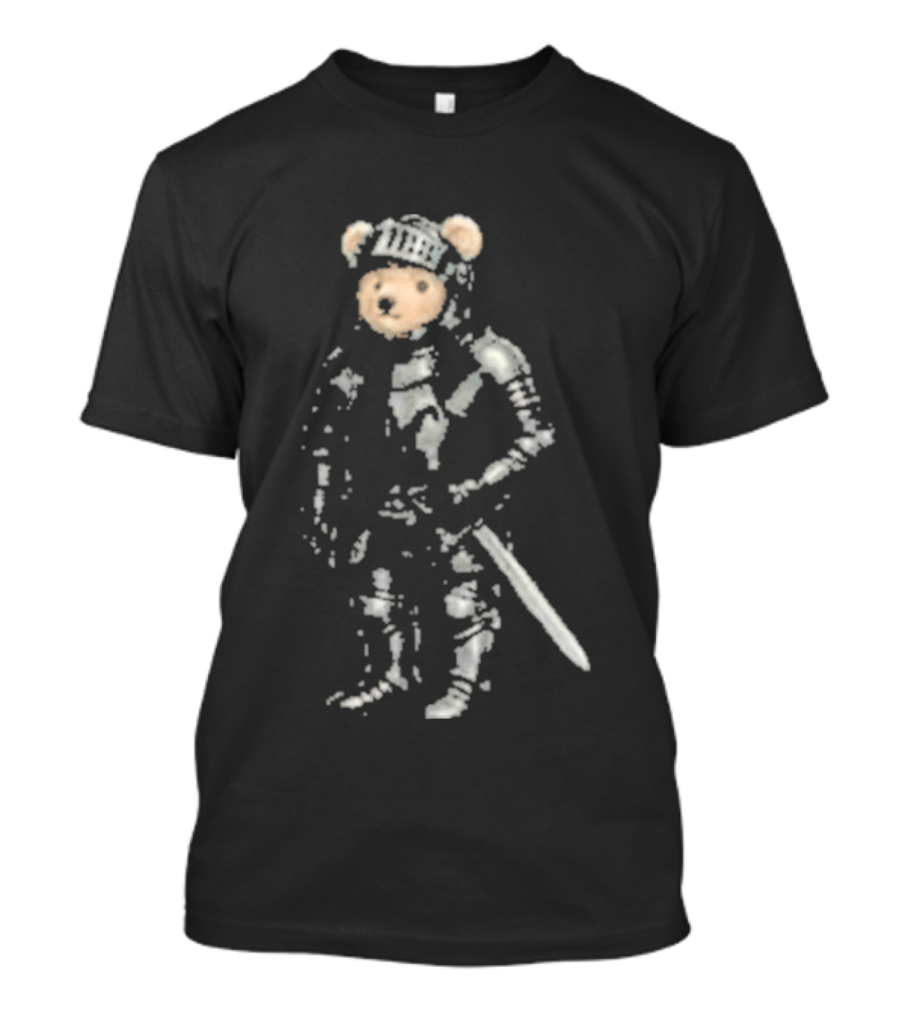 8Thwndr Armored Bear Knight With Sword T-Shirt