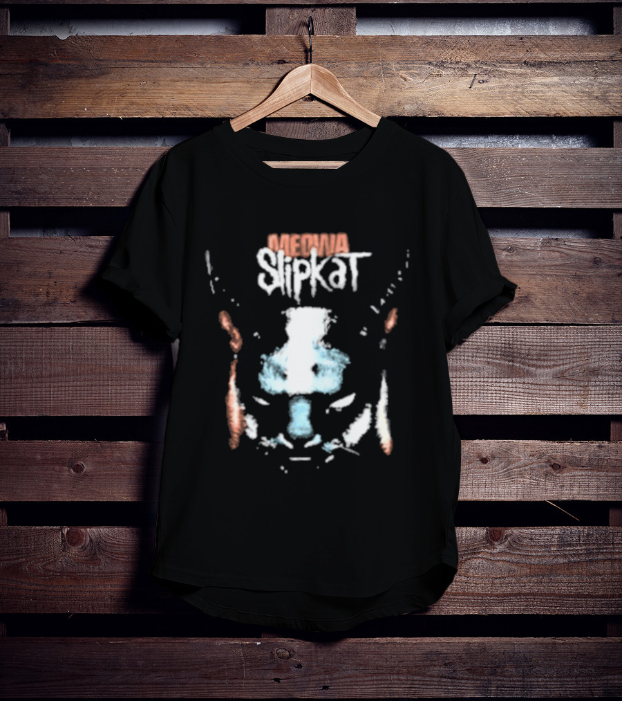 Cats And Metal Slipkat Meowa T-Shirt