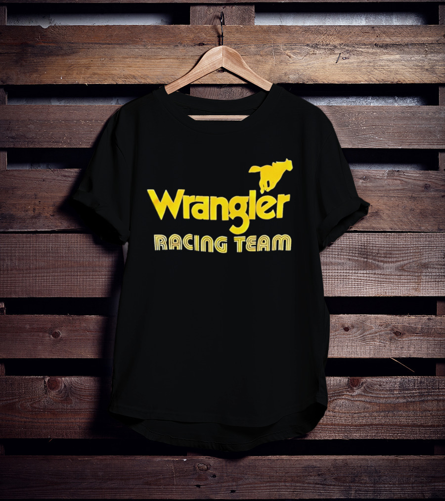 Wrangler Racing Team NASCAR Vintage Mustang T-Shirt