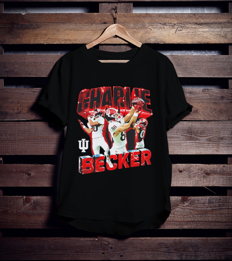 Charlie Becker Indiana Hoosiers Football 90s IU T-Shirt