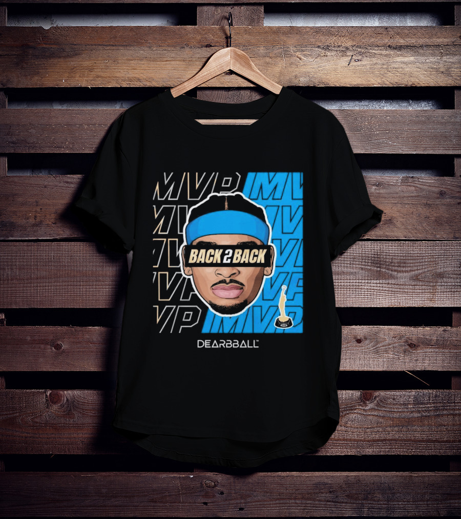 Dearbball Back 2 Back MVP Award Winner 2026 T-Shirt