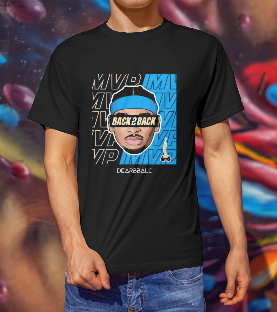 Dearbball Back 2 Back MVP Award Winner 2026 T-Shirt