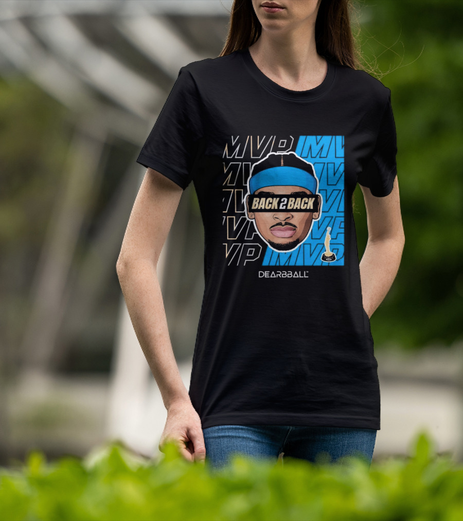 Dearbball Back 2 Back MVP Award Winner 2026 T-Shirt