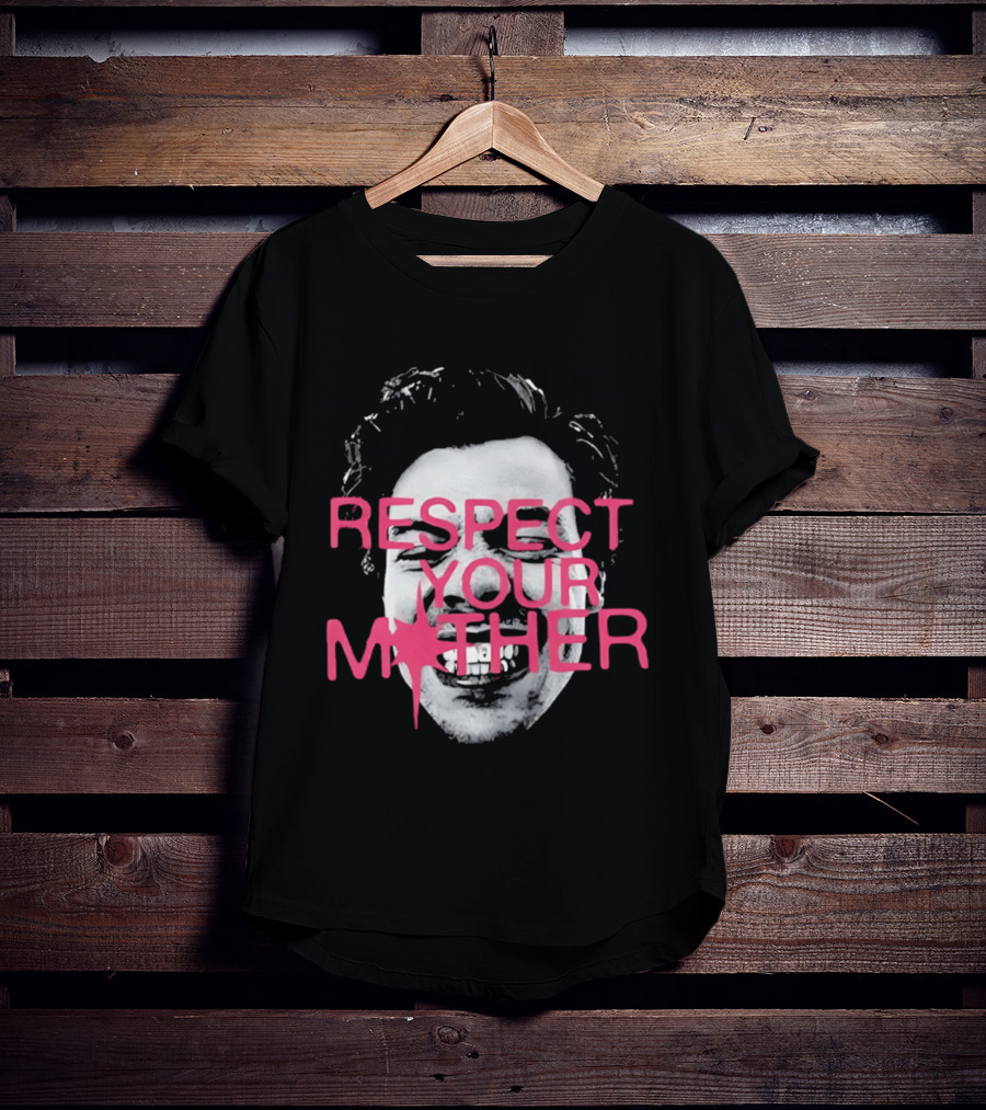 Respect Your Mother Big Head Harry T-Shirt