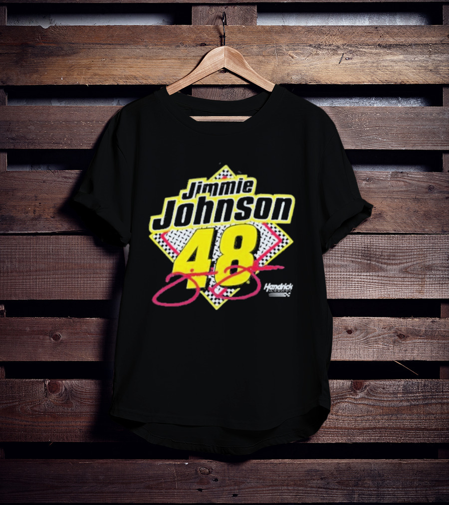Hendrick Motorsports Jimmie Johnson 48 Racing Team NASCAR Fan T-Shirt