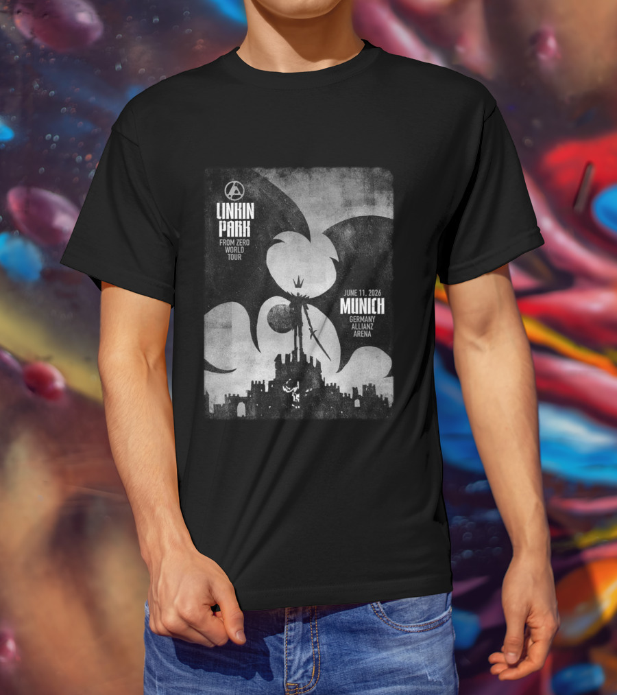 Linkin Park From Zero World Tour Allianz Arena Munich Germany June 11 2026 T-Shirt