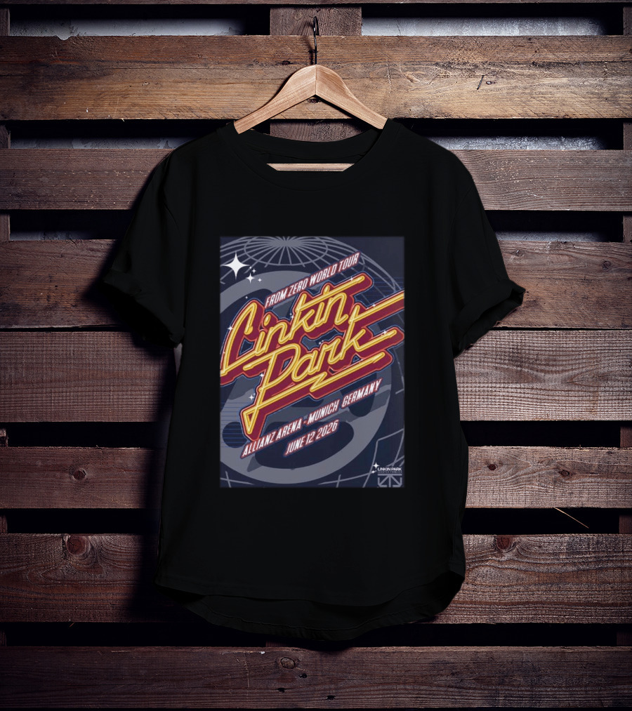 Linkin Park From Zero World Tour Allianz Arena Munich Germany June 12 2026 T-Shirt