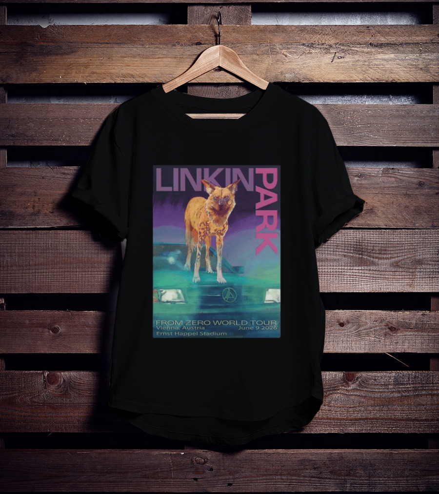 Linkin Park From Zero World Tour 2026 Vienna Austria June 9 Ernst Happel Stadium T-Shirt