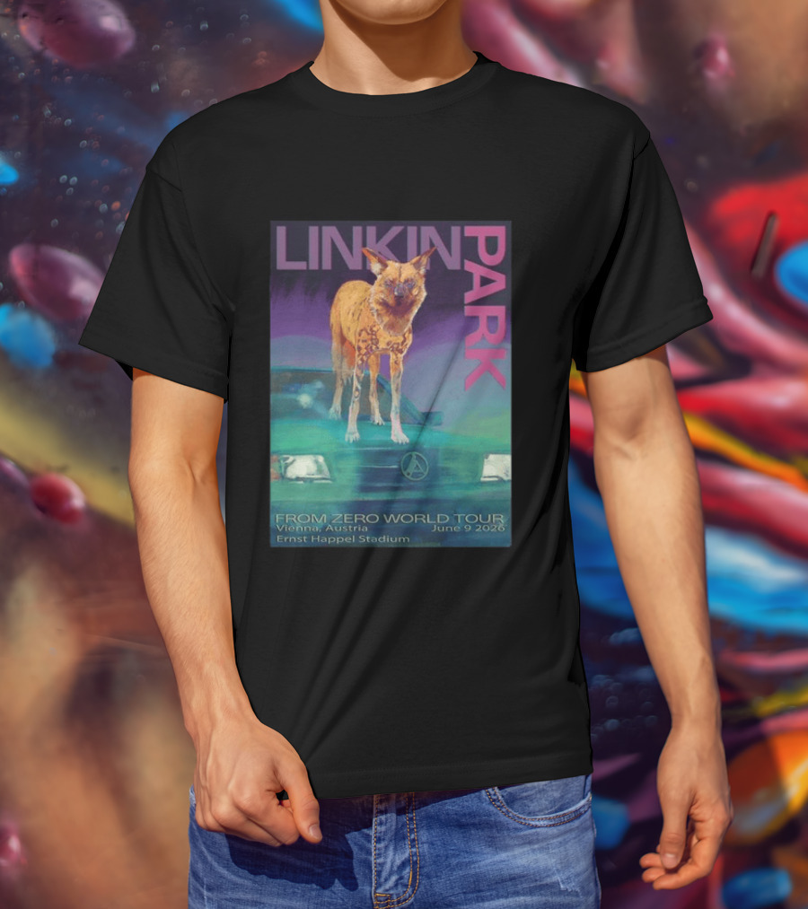 Linkin Park From Zero World Tour 2026 Vienna Austria June 9 Ernst Happel Stadium T-Shirt