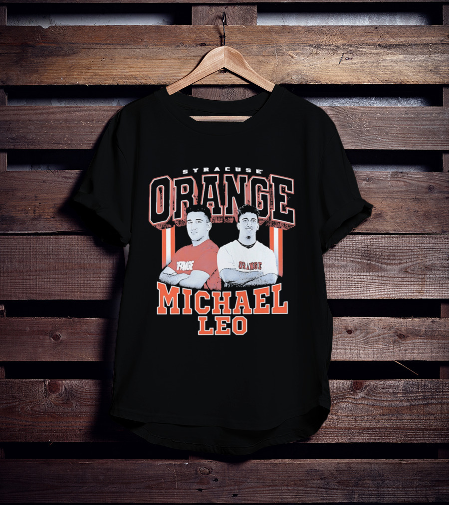 Syracuse Orange Michael Leo NCAA Lacrosse T-Shirt