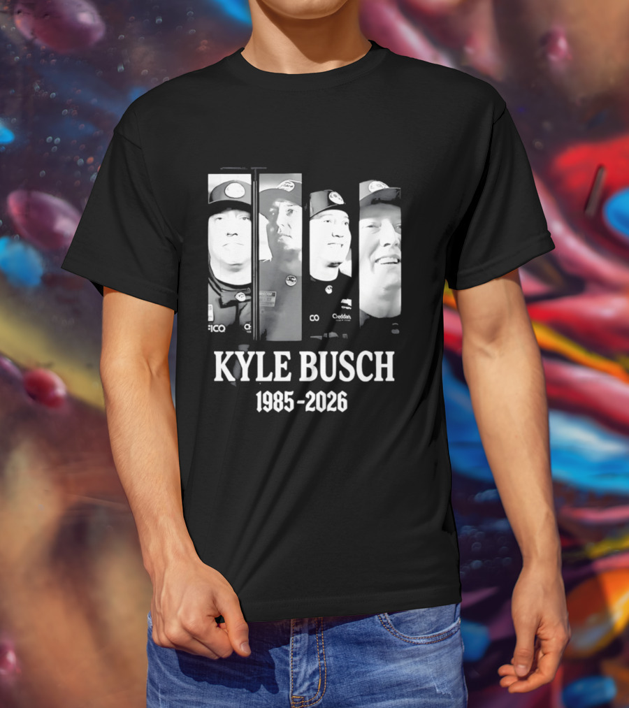Kyle Busch 1985 2026 Racing T-Shirt