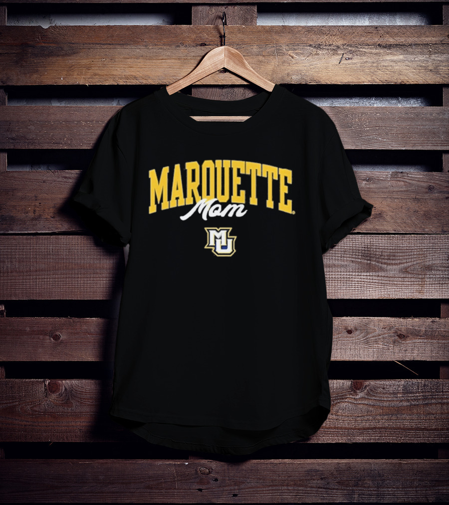 Marquette Golden Eagles Mom MU Logo Summit Sportswear T-Shirt