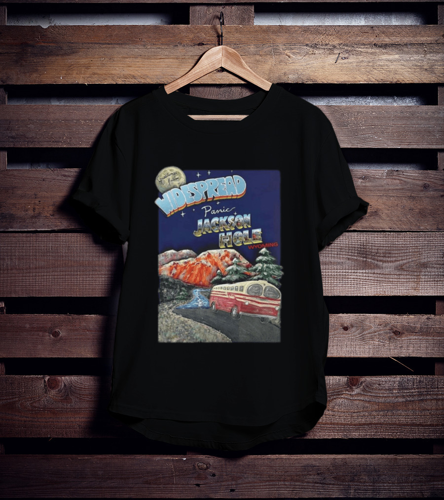 Greetings From Widespread Panic Jackson Hole Wyoming July 5 2026 Show Announce T-Shirt