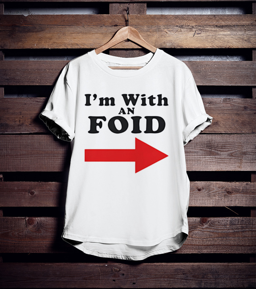 I'm With An Foid Red Arrow T-Shirt