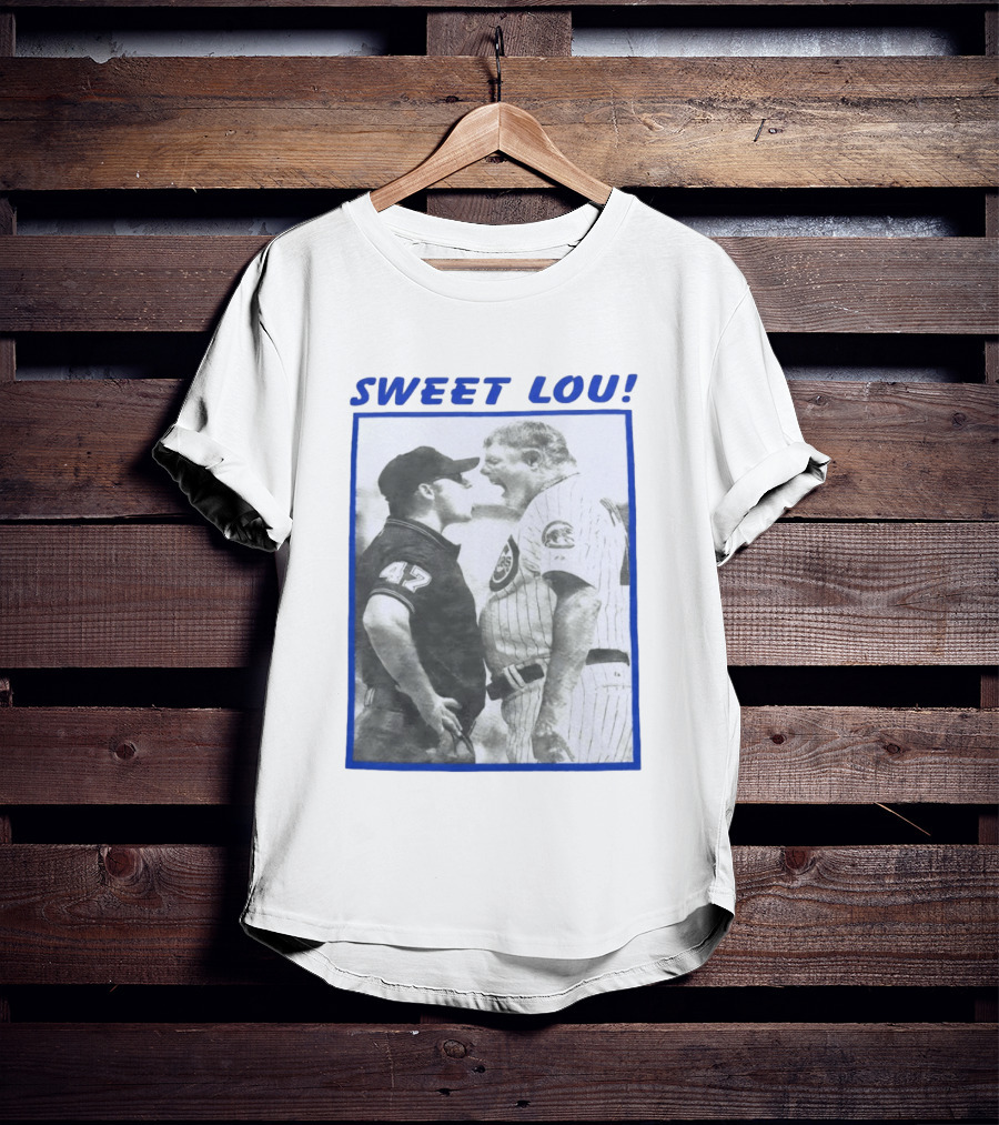 Sweet Lou Piniella Chicago Cubs MLB Umpire Confrontation T-Shirt