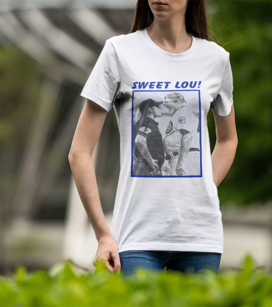 Sweet Lou Piniella Chicago Cubs MLB Umpire Confrontation T-Shirt
