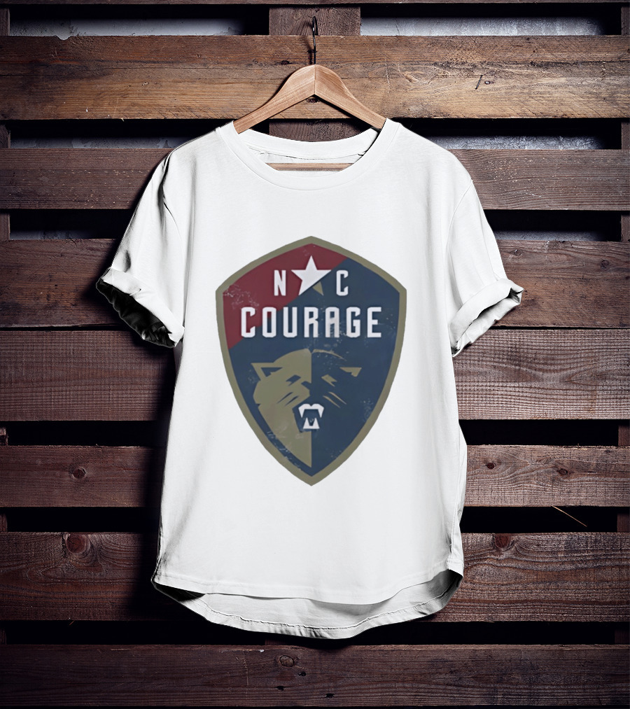 North Carolina Courage Star Shield NC Courage T-Shirt