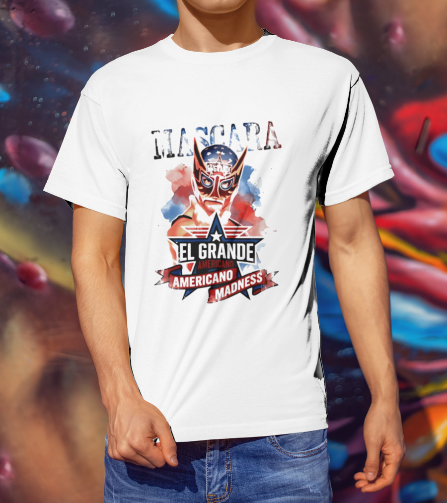 Mascara El Grande Americano Madness T-Shirt