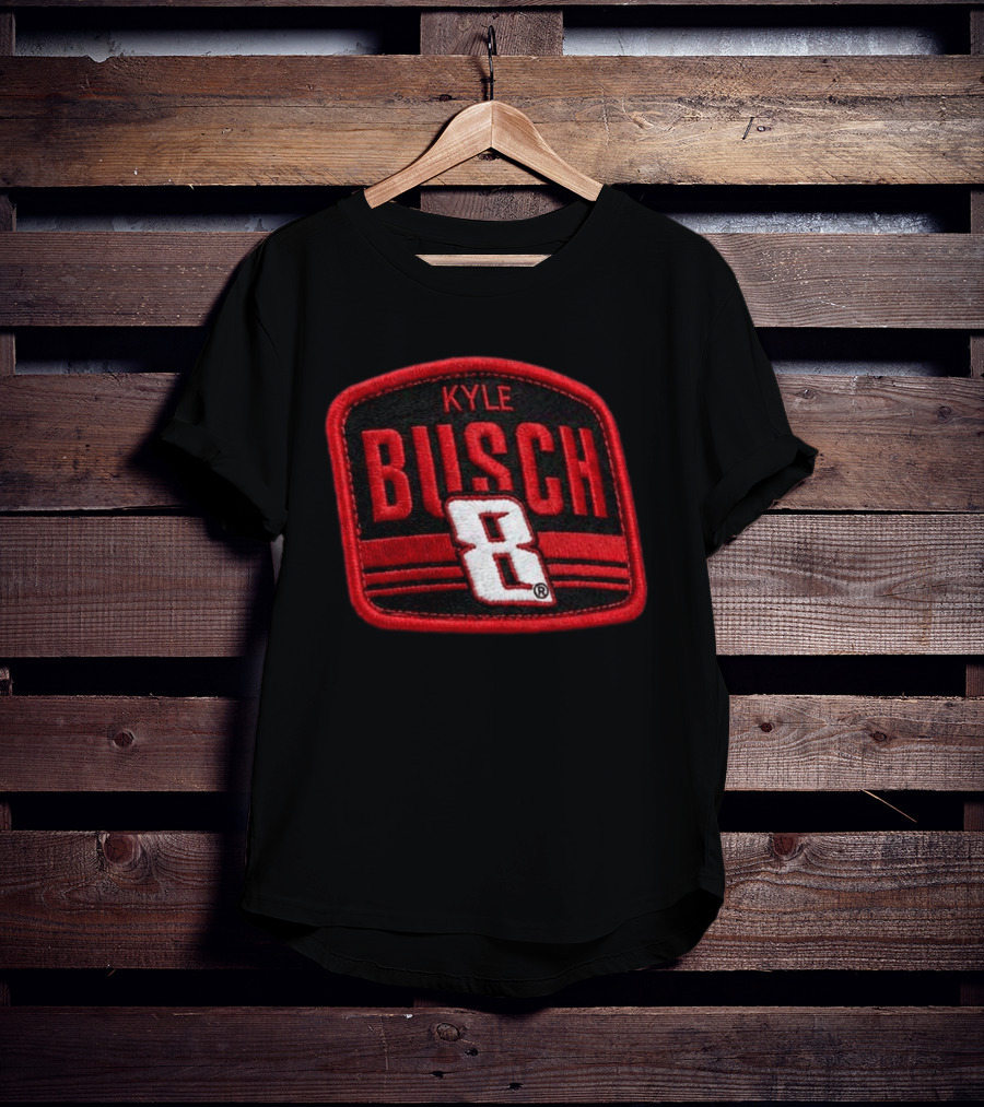 Kyle Busch 8 Racing Patch Hat T-Shirt