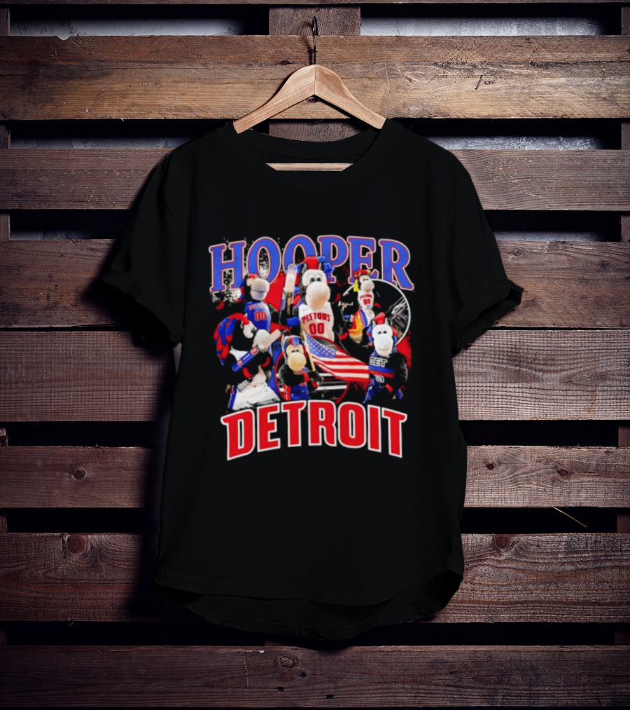 Detroit Pistons Hooper 2026 NBA Crossroads T-Shirt
