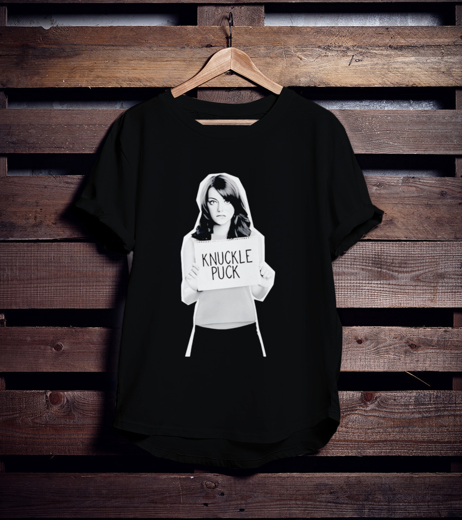 Emma Stone Knuckle Puck Sign T-Shirt