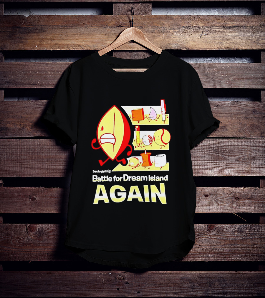 Battle For Dream Island Again Leafy BFDI Characters T-Shirt