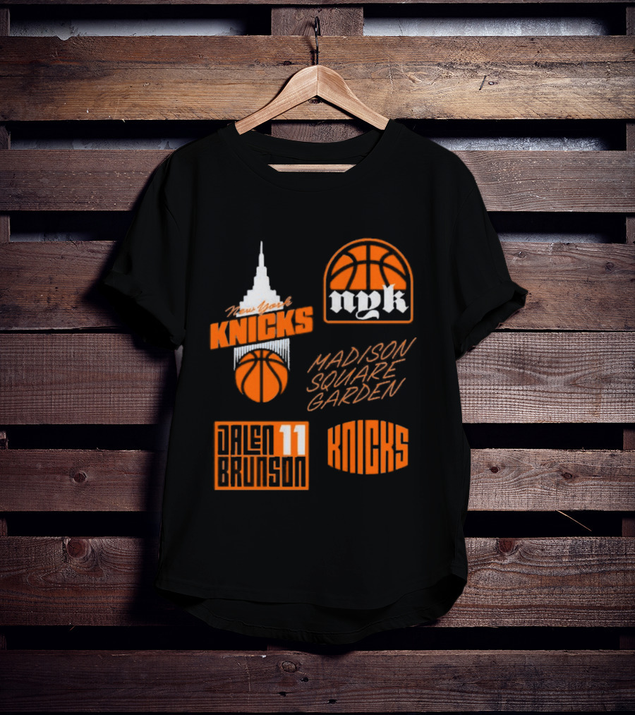 New York Knicks Jalen Brunson MSG NYK 11 Madison Square Garden T-Shirt