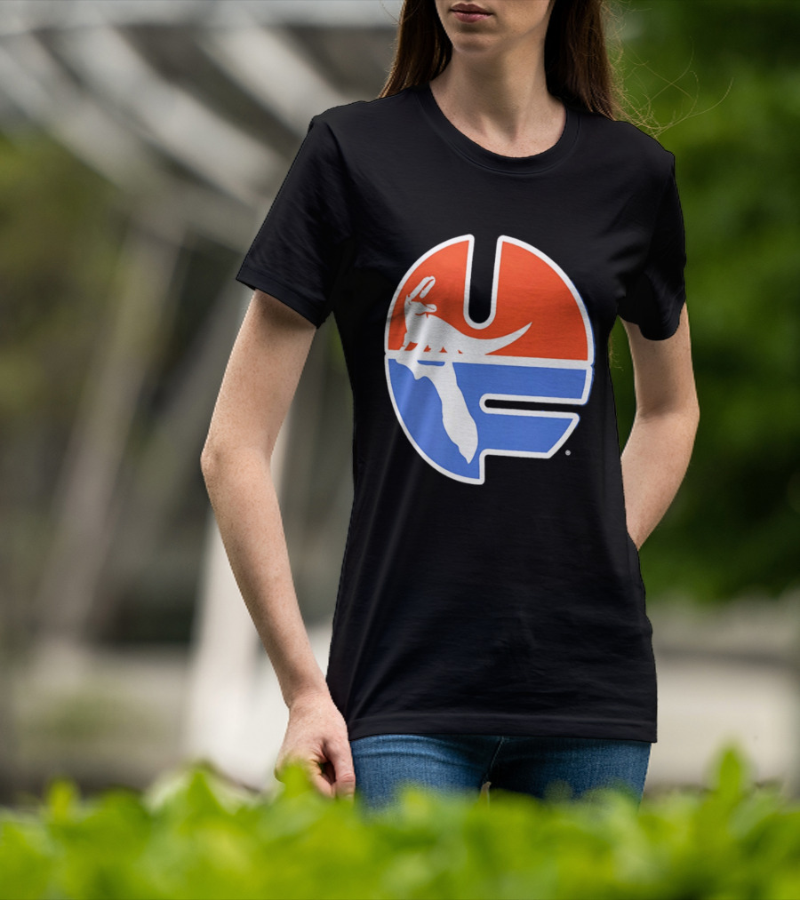 Florida Gators UF Alligator Map T-Shirt