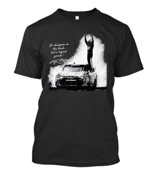 Kyle Busch Celebrating On Toyota Camry 18 NASCAR Cup Series Victory T-Shirt