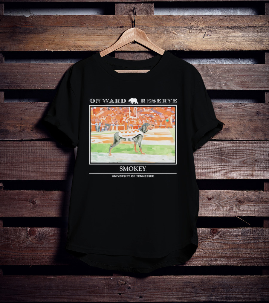 Onward Reserve Smokey University Of Tennessee Volunteers Football Stadium T-Shirt
