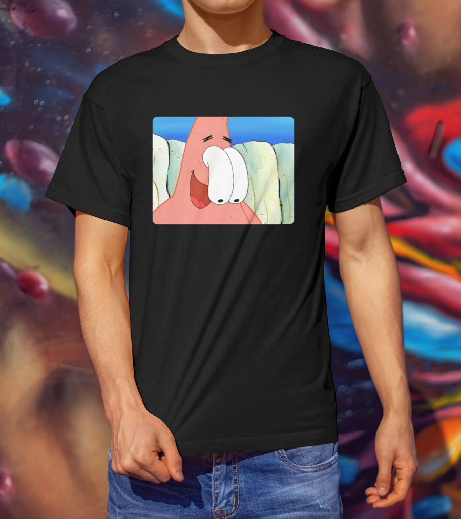 Patrick Star Silly Eyes SpongeBob Meme T-Shirt