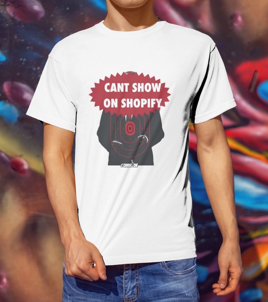 Cant Show On Shopify Target Practice X Comrade T-Shirt