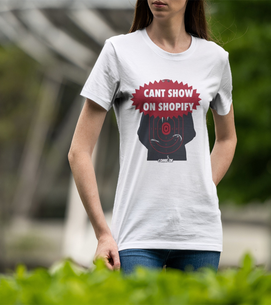Cant Show On Shopify Target Practice X Comrade T-Shirt