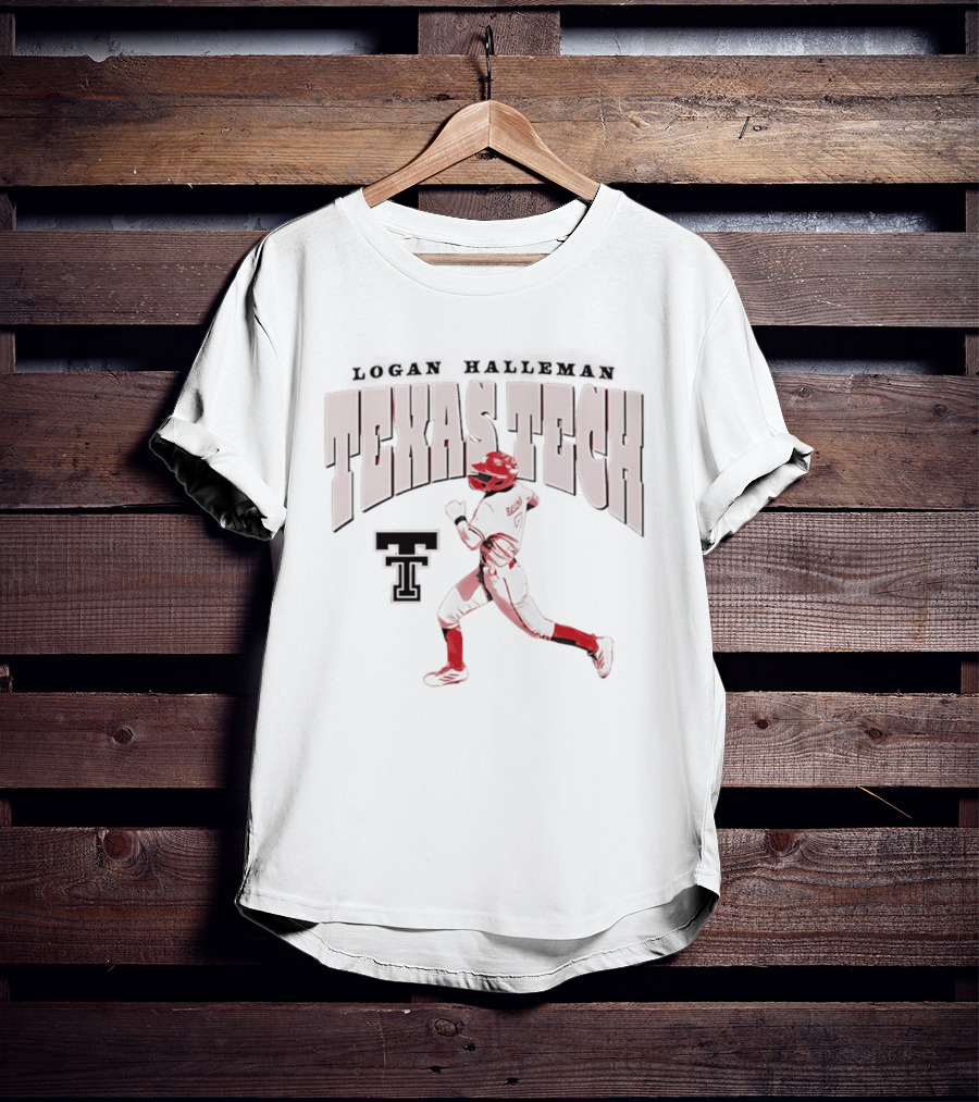 Texas Tech Logan Halleman Running T-Shirt