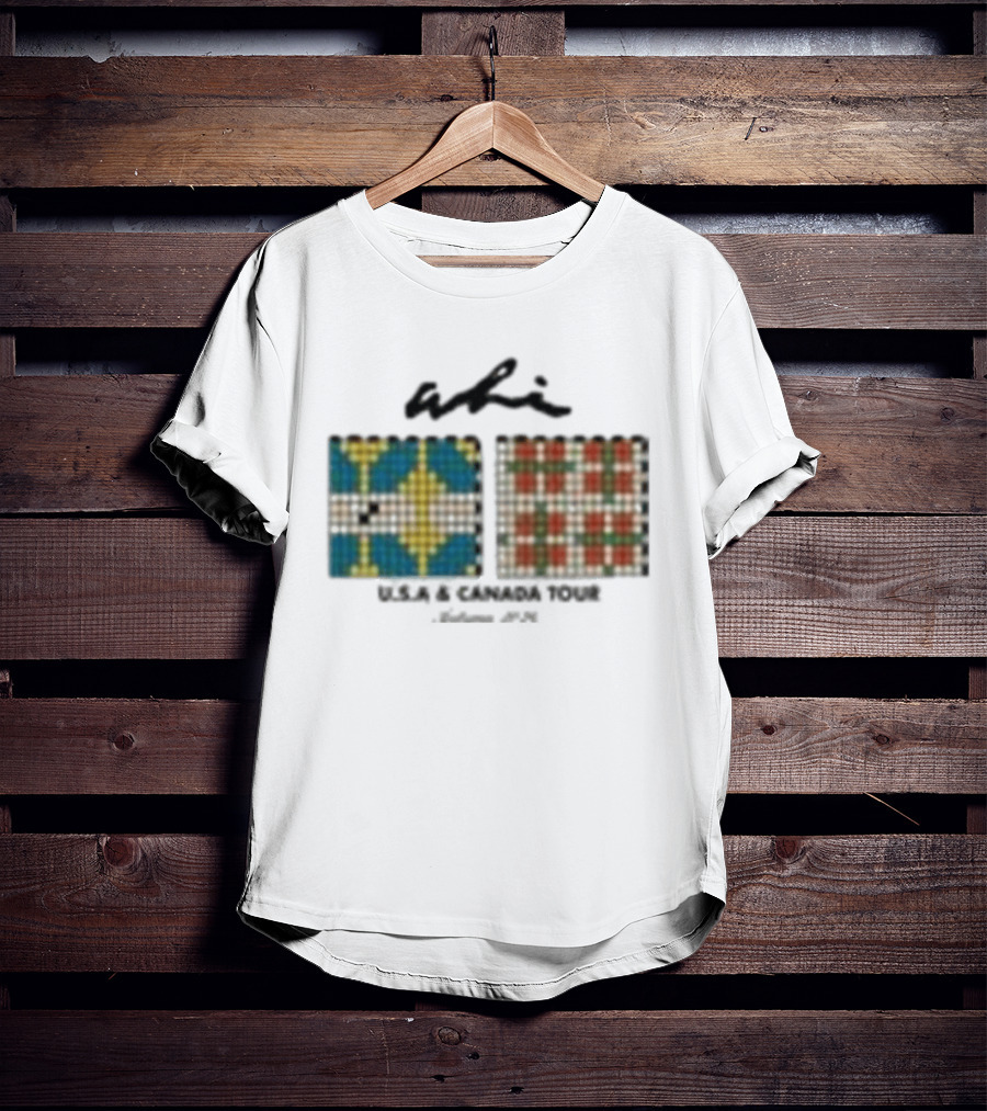 Ali USA Canada Tour Radio Tiles Mosaic T-Shirt