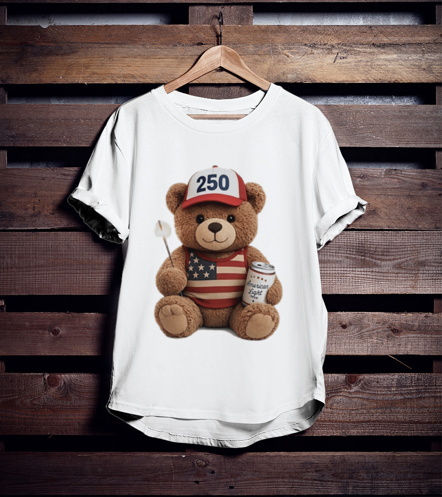American Bear 250 United States Celebration T-Shirt