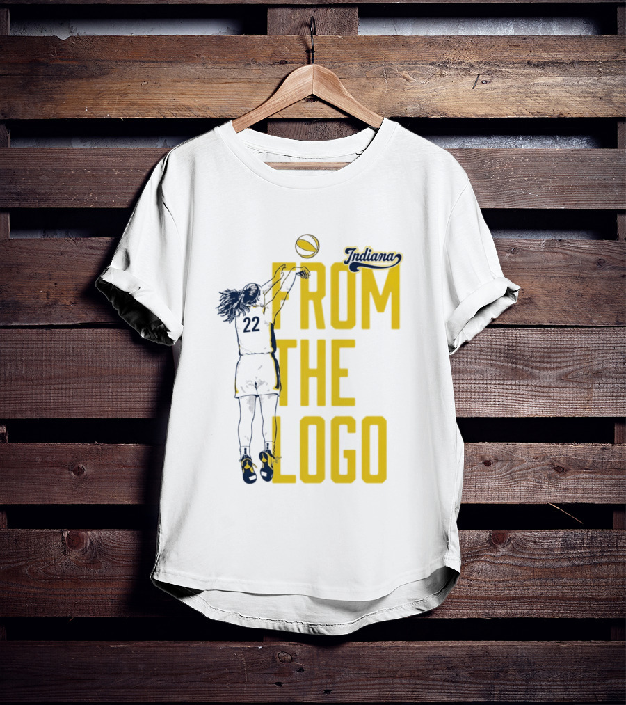 Caitlin Clark Indiana From The Logo Basketball 22 T-Shirt