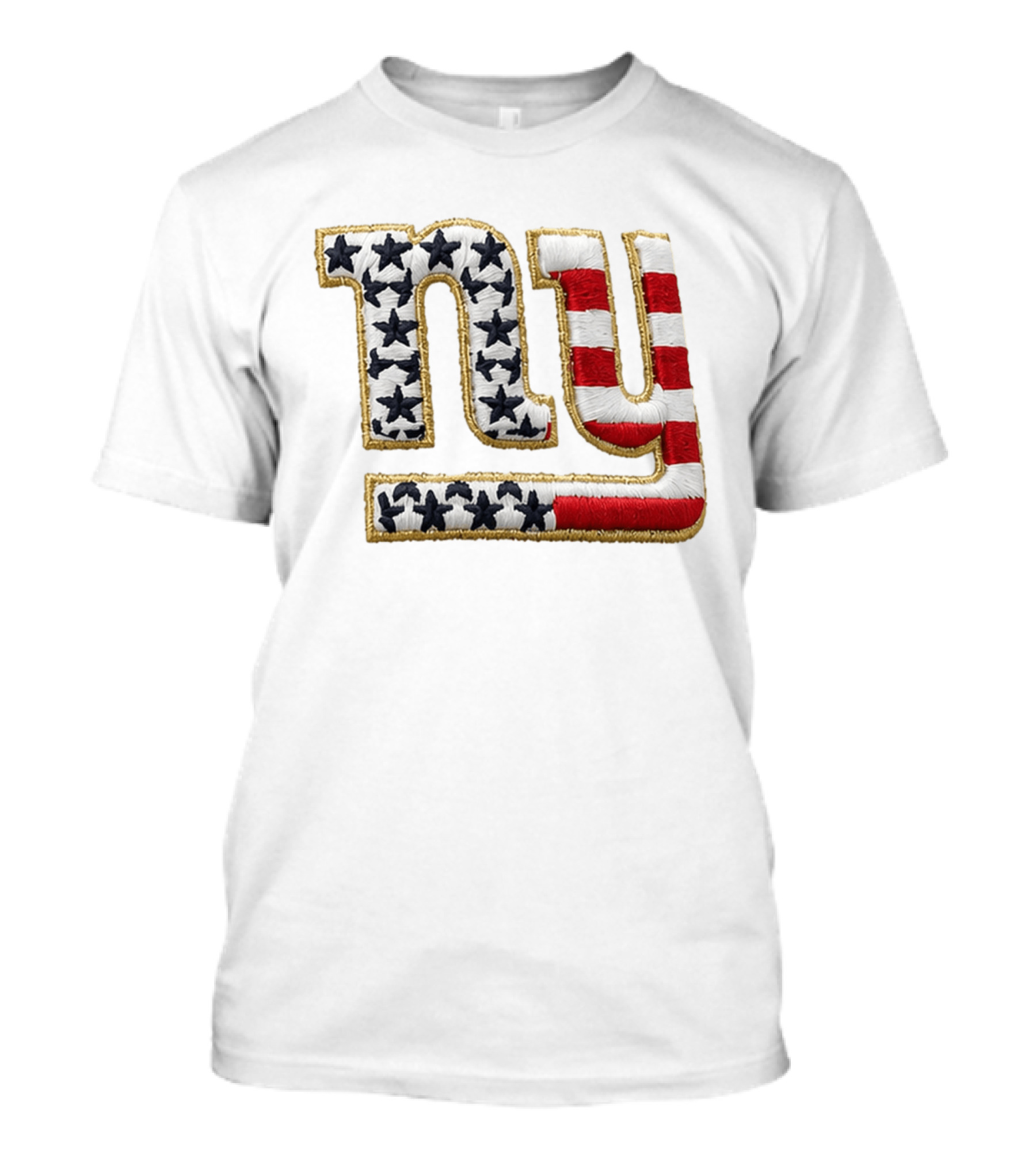 America 250 NY Giants Stars Stripes Hat T-Shirt