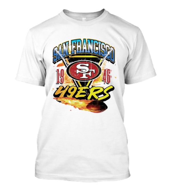 San Francisco 49ers 1946 Football Team SF Logo 49ers T-Shirt